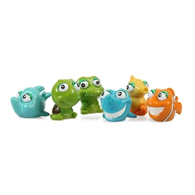 Afbeelding van Aqua Della Mini Dieren Aquarium Ornament 4x4x5 cm Assorti