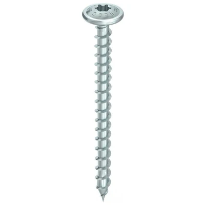 Afbeelding van HECO TOPIX Plus tellerkopschroef 8x100mm verzinkt voldraad T40 61259 (Per 50 stuks)