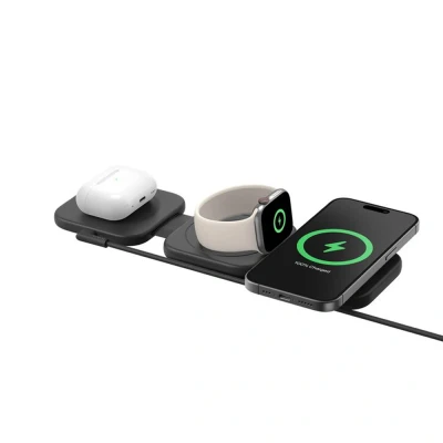 Afbeelding van BELKIN BOOST CHARGE PRO 3in1 Folding Travel Wireless Charging Pad with Qi2 Magnetic 15w