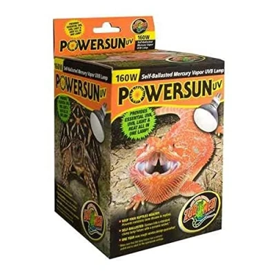 Afbeelding van ZM Powersun UV Self Ballasted Mercury Vapor Lamp 160 w.