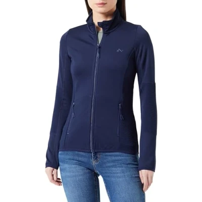 Afbeelding van ONLY Play Onpjetta Sweater met rits, Dames, Maat: Medium, Maritime blue