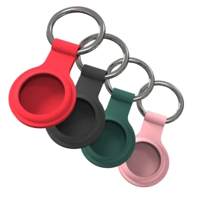 Afbeelding van JT Berlin 10810 AirTag sleutelhanger Apple Zwart, Rood, Groen, Pink