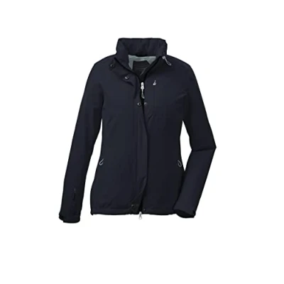 Afbeelding van killtec Women&#039;s Functioneel jack met oprolbare capuchon, opvouwbaar KOS 25 WMN JCKT, dark navy, 42, 38287 000