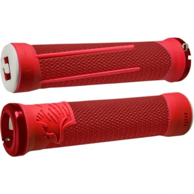Afbeelding van ODI AG 2 Lock On Handvatten Red