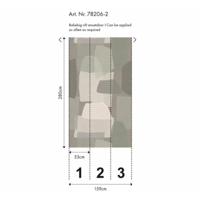 Afbeelding van AS Creation Anna D&#039;Andrea 78206 2 / 782062 Grijs