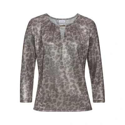 Afbeelding van Lascana Shirt met 3/4 mouwen dierenprint, jersey shirt, modieus