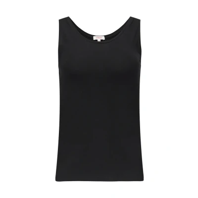 Afbeelding van s.Oliver Schmal Geschnittenes TANK Top, Dames, Maat: 48, Schwarz