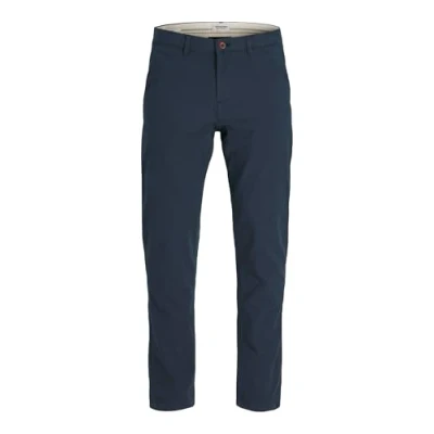 Afbeelding van Jack &amp; Jones Jpstmarco Jjerik Chino Pls, navy blazer, 40W x 34L