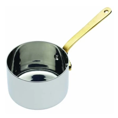 Afbeelding van MasterClass Professional Roestvrij stalen Mini sauspan/serveerpan, 6,5 cm (2,5&quot;), Zilver