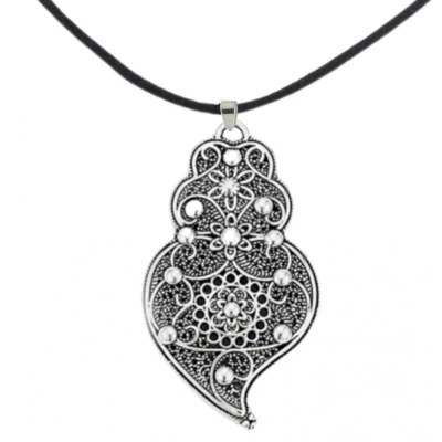 Afbeelding van Lange ketting Simba zilverkleur verstelbaar Charme Bijoux