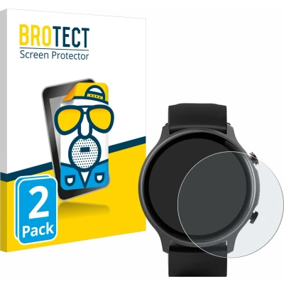 Afbeelding van BROTECT Screenprotector voor Hama Fit Watch 6910 Folie Beschermfolie matte (2 Stuks)