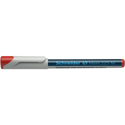 Afbeelding van Schneider universele non permanent marker Maxx 225 M rood S 1212