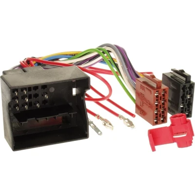 Afbeelding van Radio Aansluitkabel Div. modellen Audi Seat Skoda Maserati Volkswagen Quadlock Stekker ISO