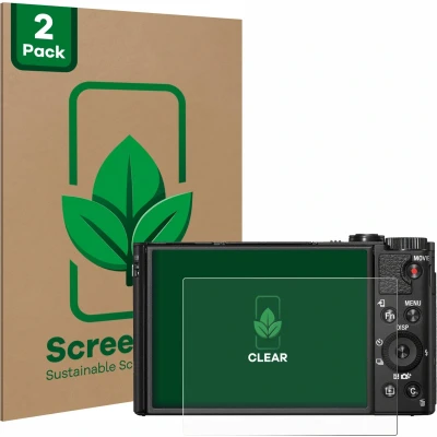 Afbeelding van ScreenLeaf Screenprotector voor Sony Cyber Shot DSC HX99 Duurzame schermbescherming Folie Beschermfolie transparant (2 Stuks)