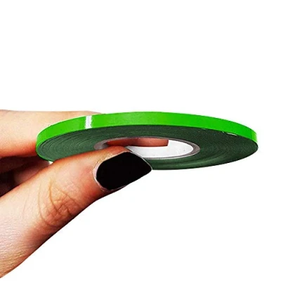 Afbeelding van 4R Quattroerre.it 10458 Trim Strepen zelfklevende strips voor auto&#039;s, Kawa groen, 3 mm x 10 mt