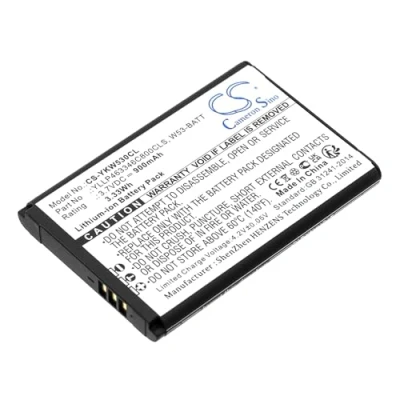 Afbeelding van TECHTEK batterijen compatibel met [Yealink] W53, W53h, W53P, W73, W73H, W73P vervangt W53 BATT, til YLLP463346C800CLS, YLLP523446C1010CTM