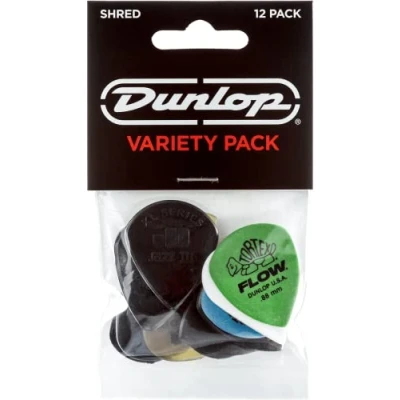 Afbeelding van Dunlop PVP118 Variety Pack Shred plectrumset (12 stuks)