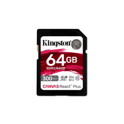 Afbeelding van Kingston Canvas React Plus 64GB SDXC
