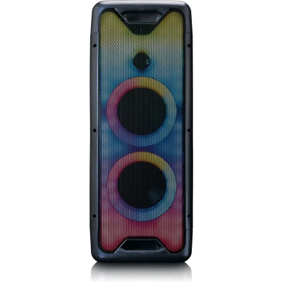 Afbeelding van Lenco PA 200BK met LED animatie, TWS functie Black