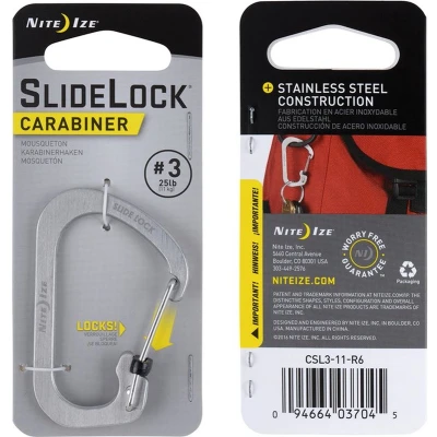 Afbeelding van Nite Ize Carabiner #3 Slidelock SS
