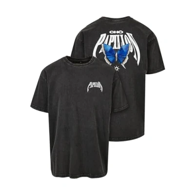 Afbeelding van Upscale by Mister Tee Origami Tshirt print, Heren, Maat: XXL, Acid black