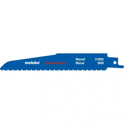 Afbeelding van Metabo 631992000 5 reciprozaagbladen, metaal 150 stuk(s)