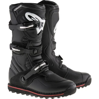 Afbeelding van Alpinestars 2022 Tech T Trail Laarzen Zwart / Rood maat 12 = 47