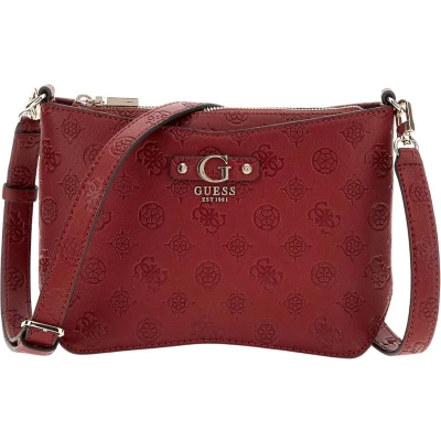Afbeelding van GUESS Schoudertas Gerty Girlfriend Satchel Claret Donkerrood