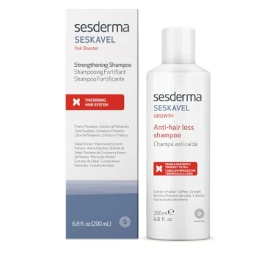 Afbeelding van SESDERMA Seskavel Growth Shampoo tegen haaruitval 200 ml