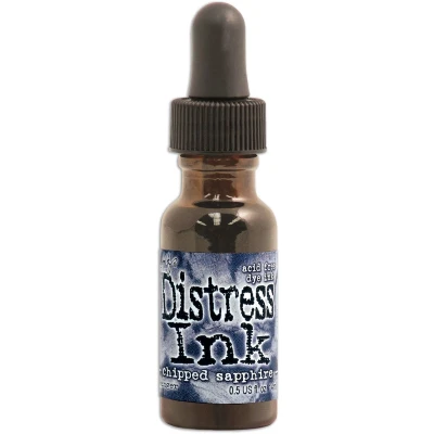Afbeelding van Ranger Distress Re Inker 14 ml chipped sapphire TIM27232 Tim Holtz