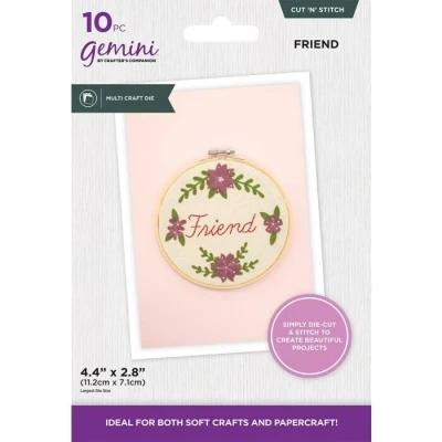 Afbeelding van Gemini Multimedia Snijmal Cut ‘N’ Stitch Friend