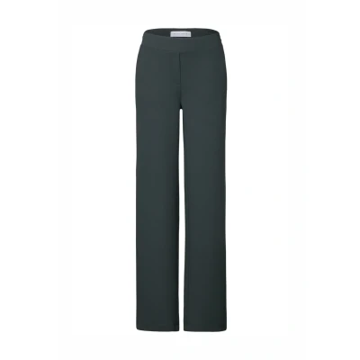 Afbeelding van Cecil Basic WIDE LEG Broek, Dames, Maat: Sx32, Grün