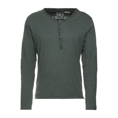 Afbeelding van KEY LARGO MLS Ginger T shirt voor heren, Fles Groen (1503), S