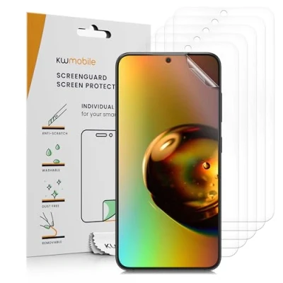 Afbeelding van kwmobile 6x screenprotectors geschikt voor Samsung Galaxy S24 FE beschermende folie smartphone