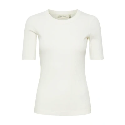 Afbeelding van Inwear Dagnaiw Tshirt basic, Dames, Maat: XS, Whisper white