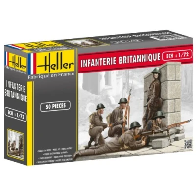 Afbeelding van 1:72 Heller 49604 Infanterie Britannique Plastic Modelbouwpakket
