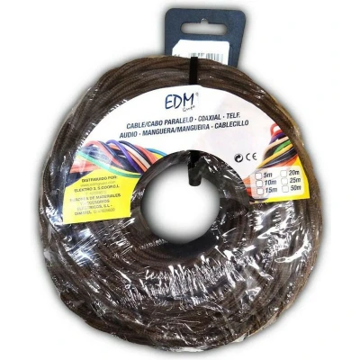 Afbeelding van Edm Kabel 2 X 1,5 Mm Bruin 5 M
