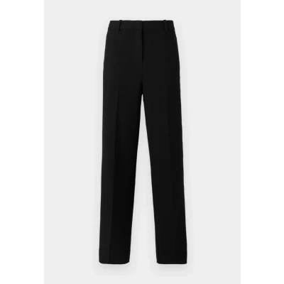 Afbeelding van Tommy Hilfiger Punto Relaxed Straight PANT Broek, Dames, Maat: 38, Black