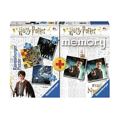 Afbeelding van Ravensburger memory Multipack Harry Potter Contourpuzzel 25 stuk(s) Kinderen