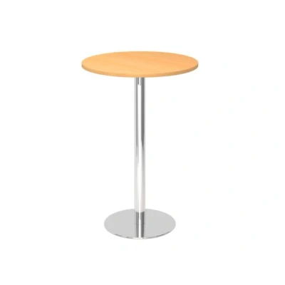 Afbeelding van hjh OFFICE PRO Bistro H80R C Systeem conferentietafel Beuken / Chroom