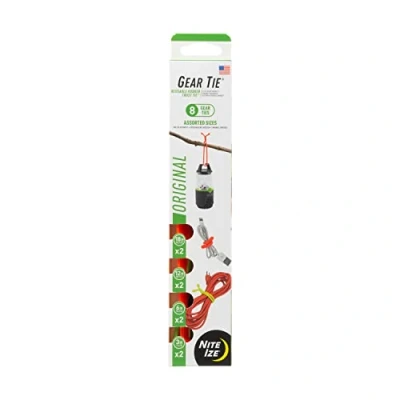 Afbeelding van Nite Ize Gear Tie 3 Gr. 18, gesorteerd, 8 stuks kabelbinders, meerkleurig, S/3/18