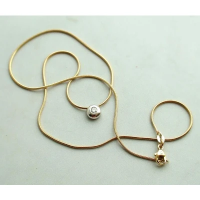 Afbeelding van Gouden collier met hanger
