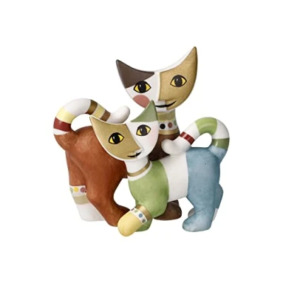 Afbeelding van Goebel Decoratief figuur Rosina Wachtmeister CatsMio e Bea (1 stuk)