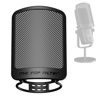 Afbeelding van Aokeo Professionele Microfoon Pop Filter Masker Shield
