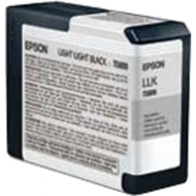 Afbeelding van Epson T5809 (C13T580900) Inktcartridge licht zwart