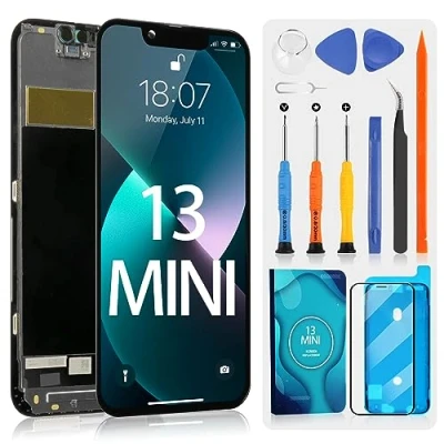 Afbeelding van Lcd scherm voor iPhone 13 Mini Display A2628 TFT Digitazer Touchscreen Vervanging Assembly met gereedschap