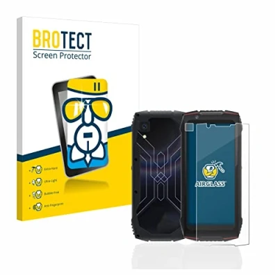 Afbeelding van BROTECT Glas Screen Protector voor Cubot King Kong Mini 3 (Voor+Camera) Schermbeschermer [9H Hardheid, Beschermglas Folie niet Gehard Glas]