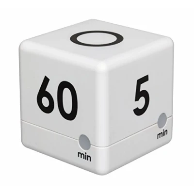 Afbeelding van TFA Dostmann 38.2032.02 Kubus Timer wit