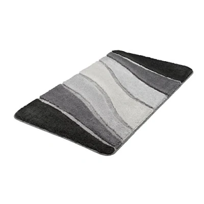 Afbeelding van Kleine Wolke Badmat Ocean leisteen grijs 70x120cm