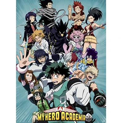 Afbeelding van ABYstyle Abysse Corp_ABYDCO476 My Hero ACADEMIA Poster Helden (52x38)